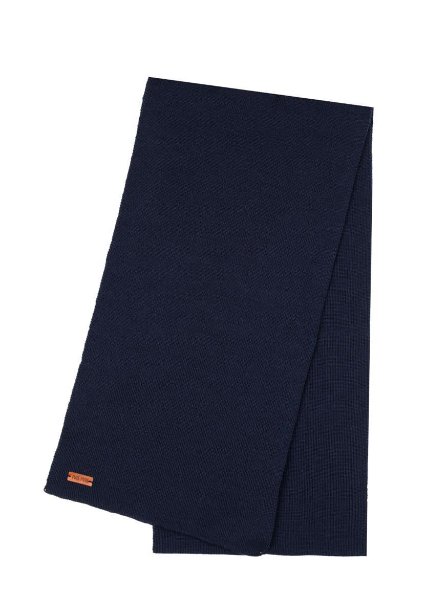 marlowe nature Erw.-Schal Merino anthrazit 180x24 Bio-Wolle