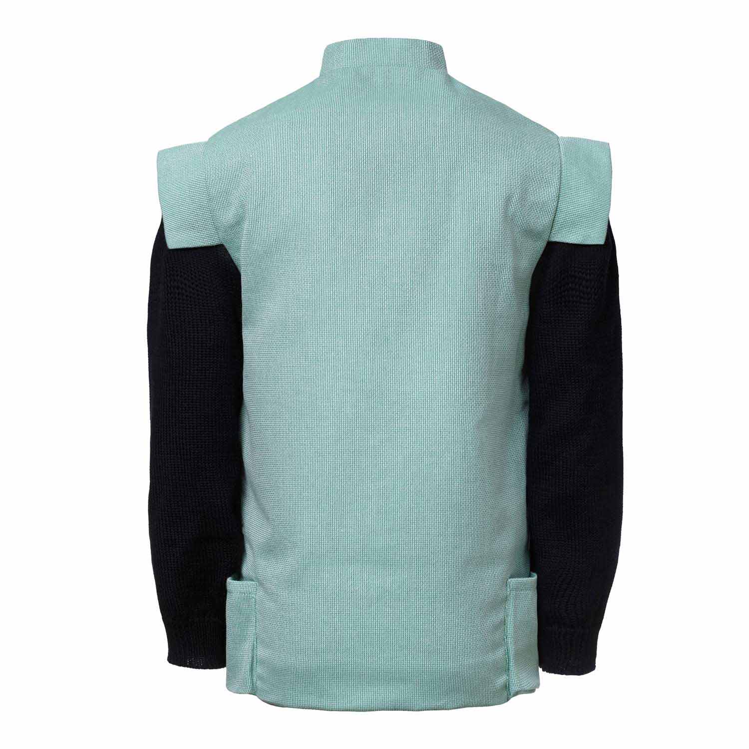 Infantium Victoria Knitted-Sleeve Jacket Gr.104 Mint Schwarz