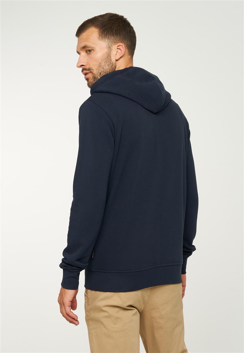 marlowe nature Birch Sweatjacke Bio-Baumwolle black