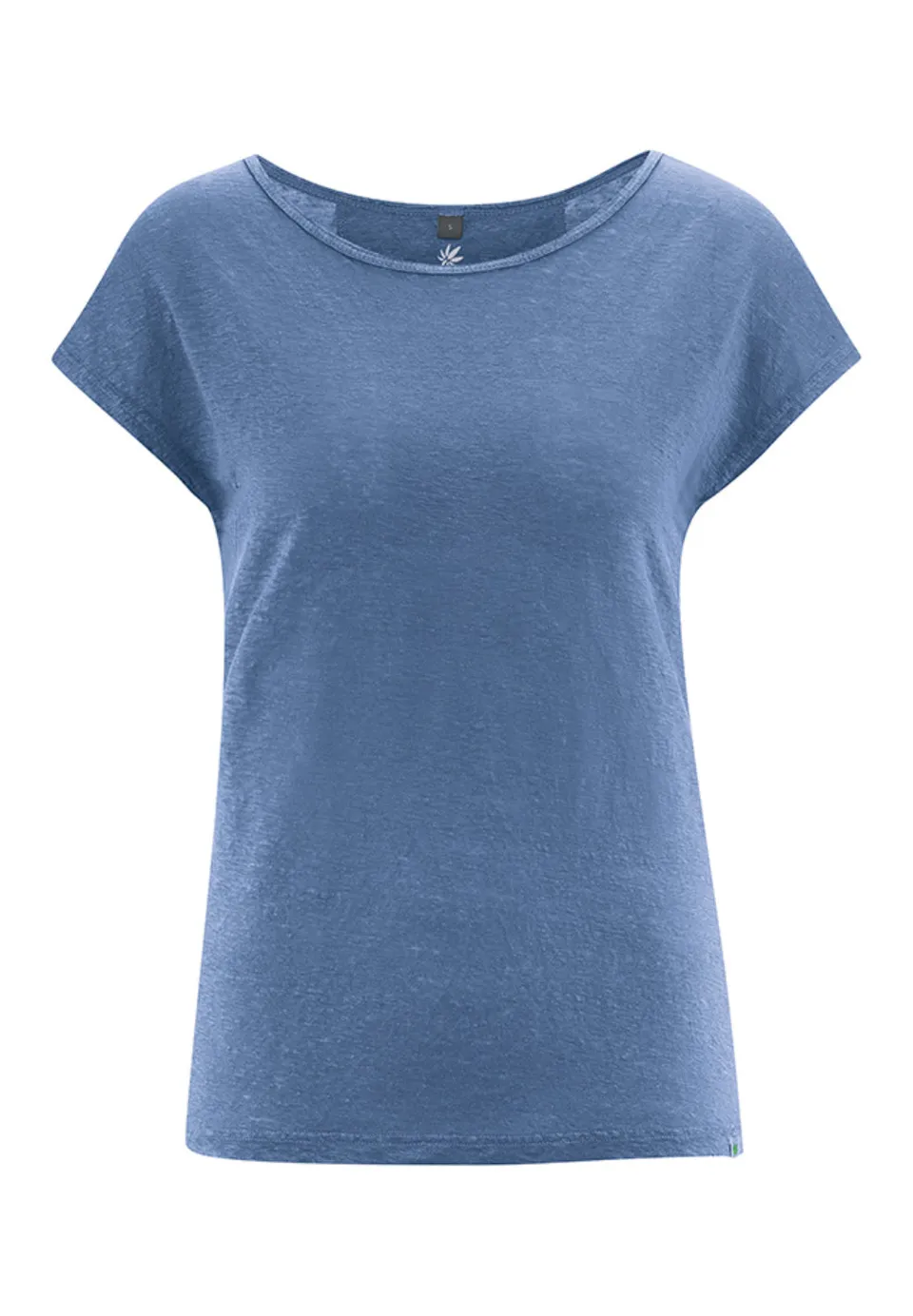 marlowe nature Hanf T-Shirt blueberry XS 100% Hanf tailliert