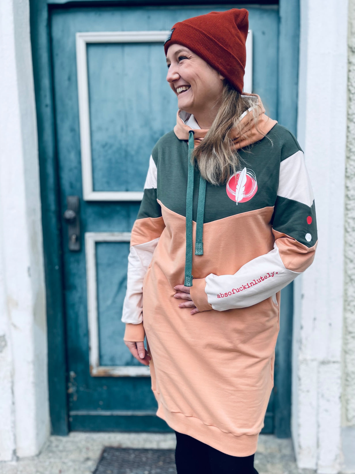 Schnittrebell Papierschnitte Soukie Hoodie Schnittmuster Gr.34-54