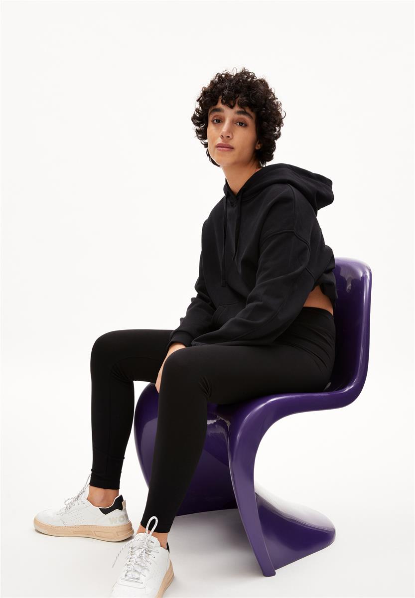 Marlowe Nature Faribaa Leggings black M Bio-Baumwolle