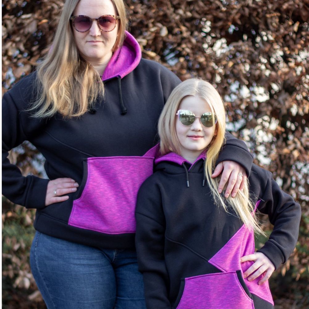Moeve Design Wiisshornblick Schnittmuster Partnerlook 32-52 Hoodie