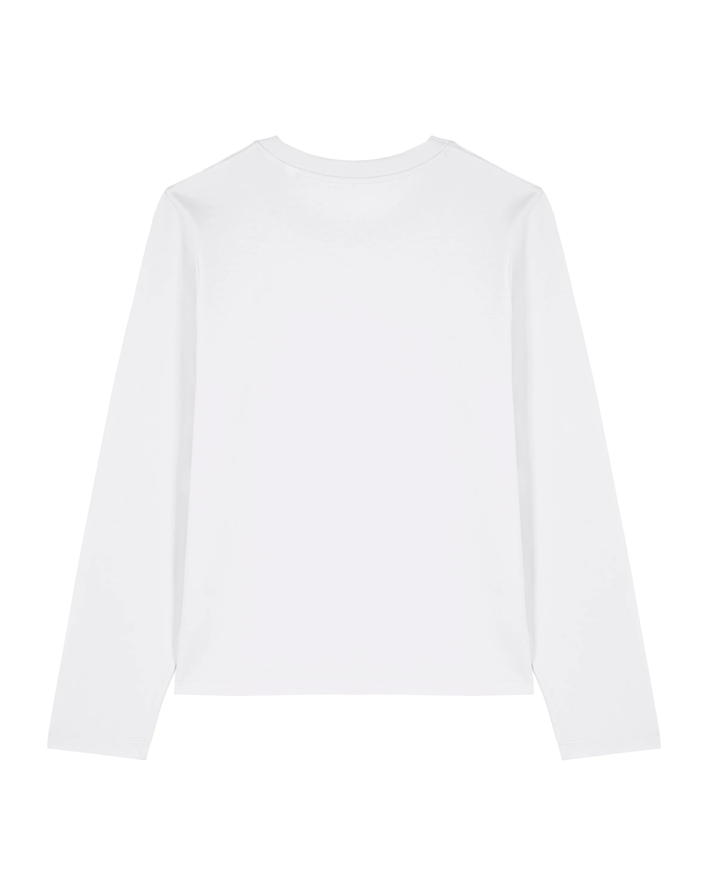 Stanley Stella Muser Langarmshirt White Bio-Baumwolle