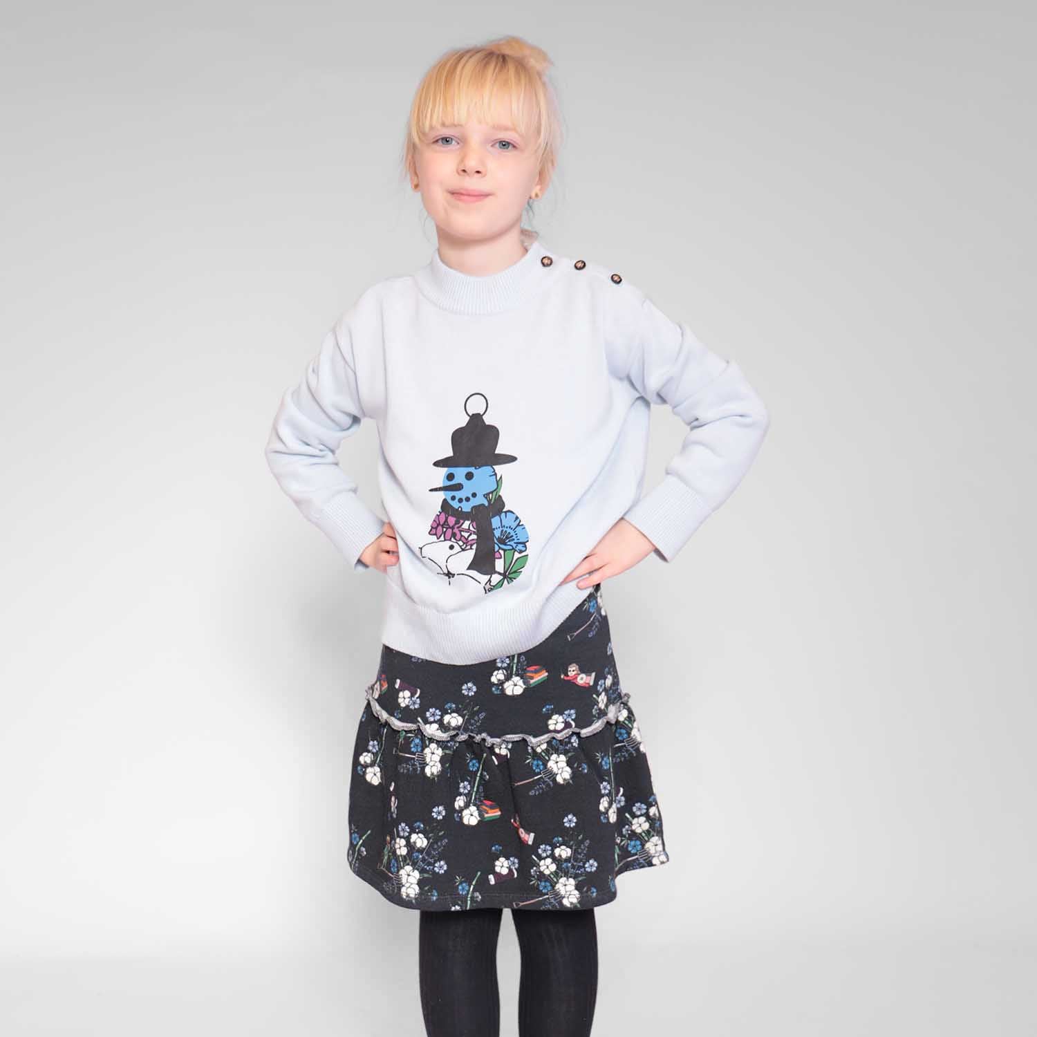 Infantium Victoria Rock Schwarz Floral Bio Gr 104