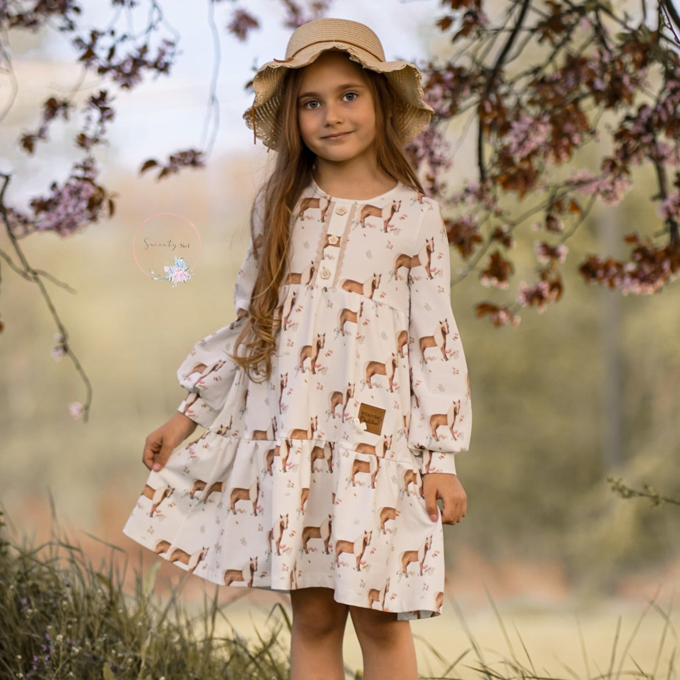 Moeve Design Solène Kleid Schnittmuster Kinder 86-164 Jersey