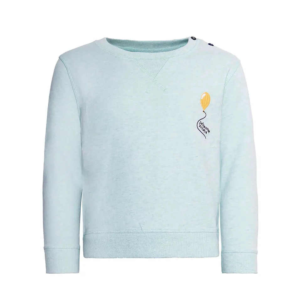 Infantium Victoria Sweatshirt Kinderpullover Mint Bio-Baumwolle