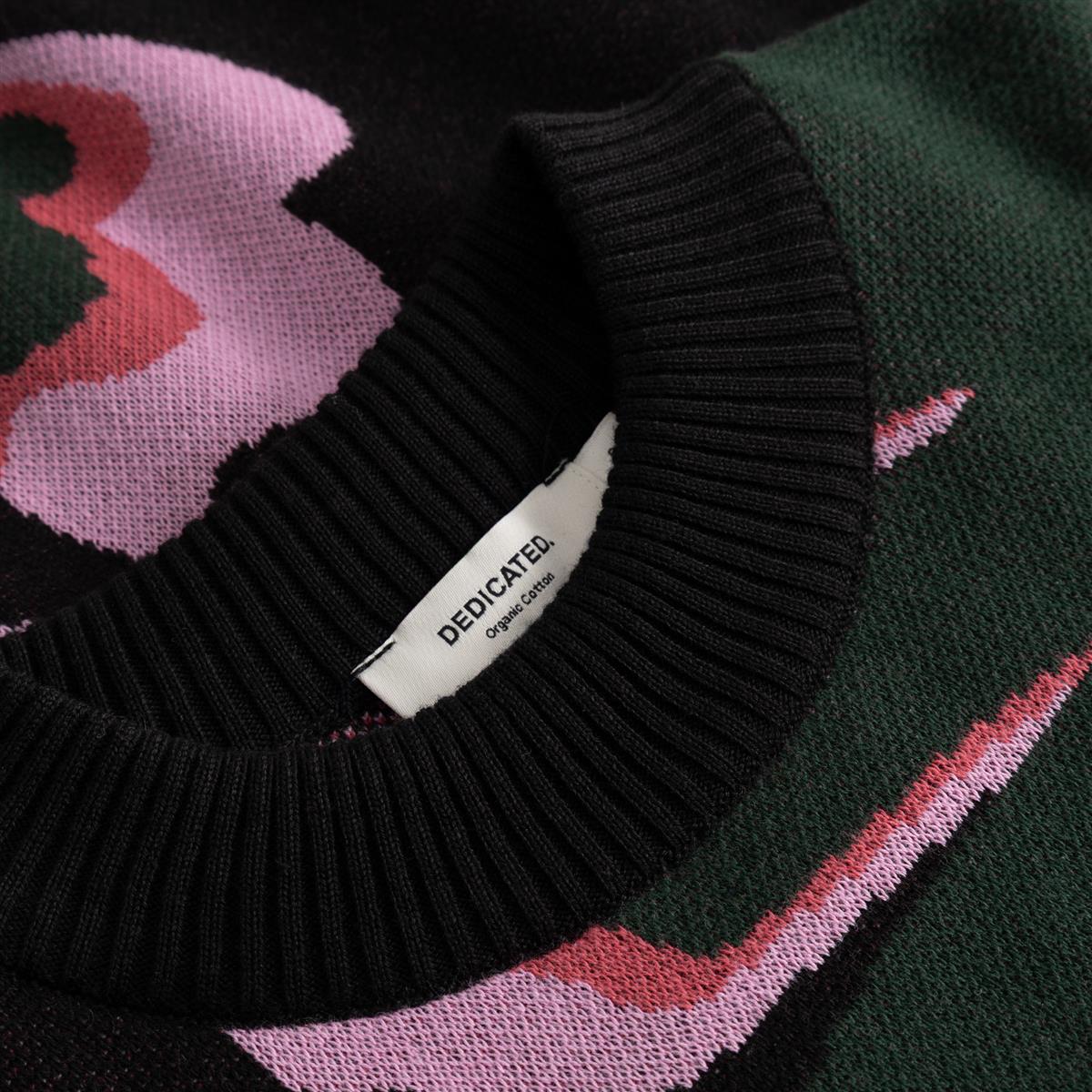 Dedicated Limhamn Big Bloom Pullover multi color Bio
