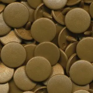 Kam Snaps B11 Gold Druckknöpfe 12,5mm metallic matt 50 Sets