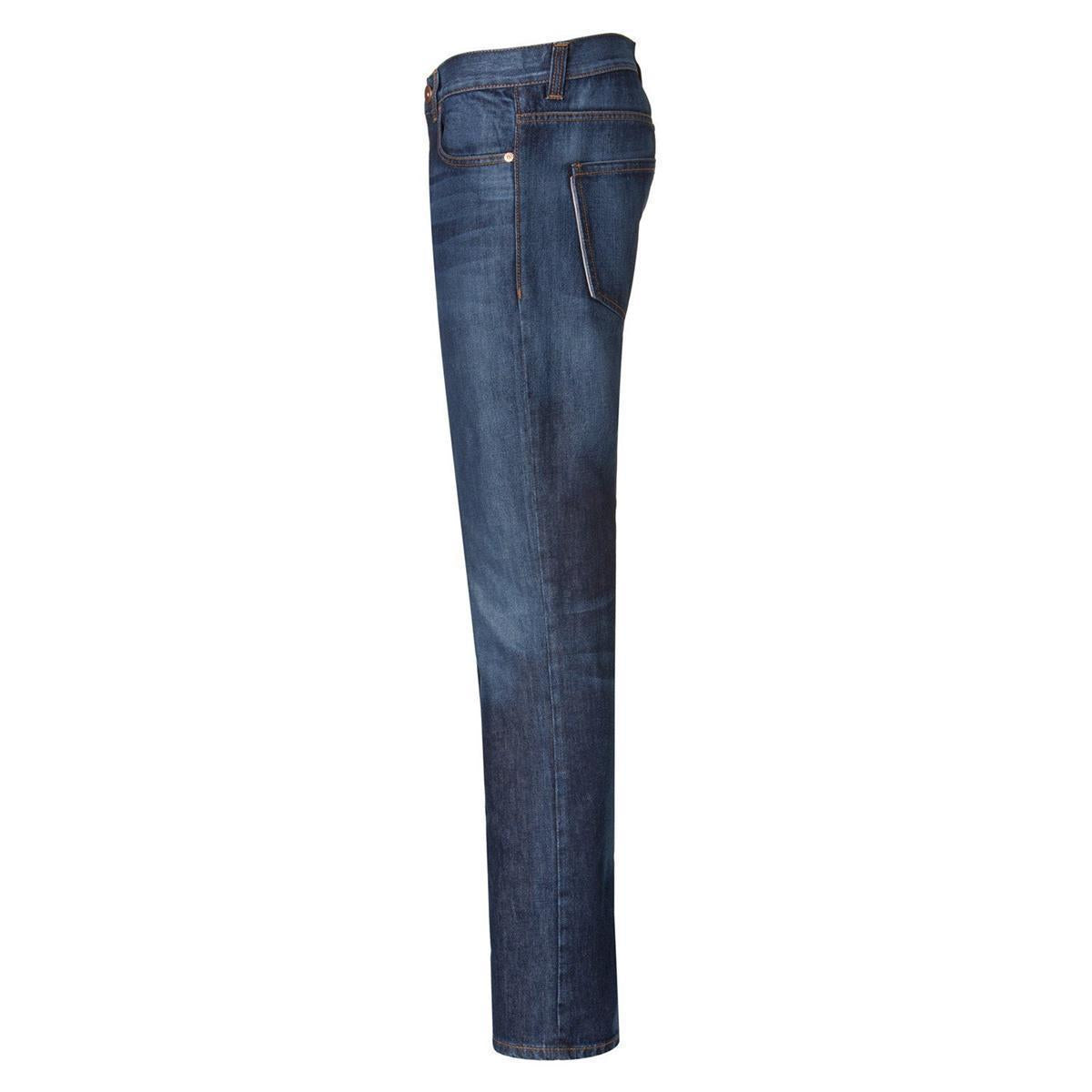 marlowe nature Jeans Milano Straight Herrenjeans raw Bio-Denim
