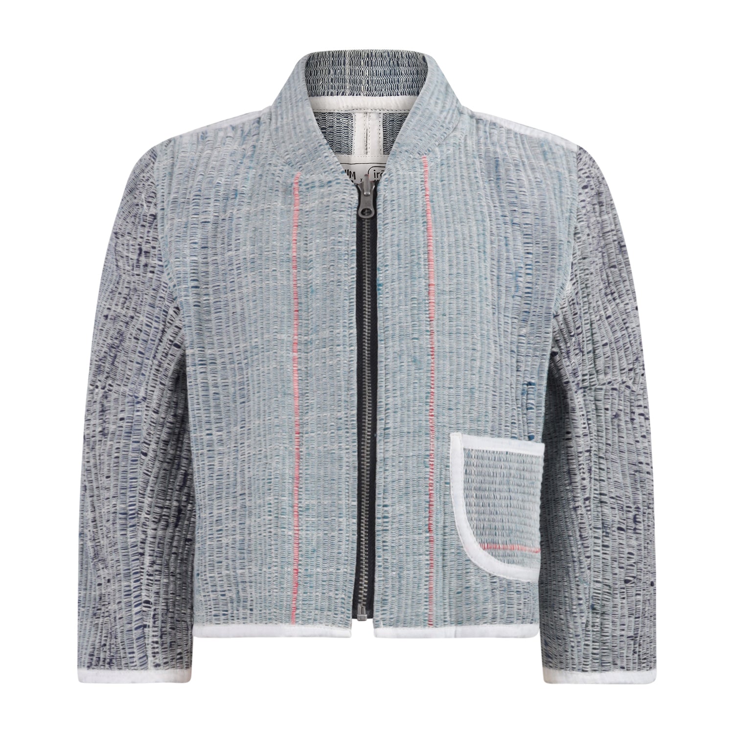 Infantium Victoria Double Zero Wendejacke Kinder Weiß Upcycling