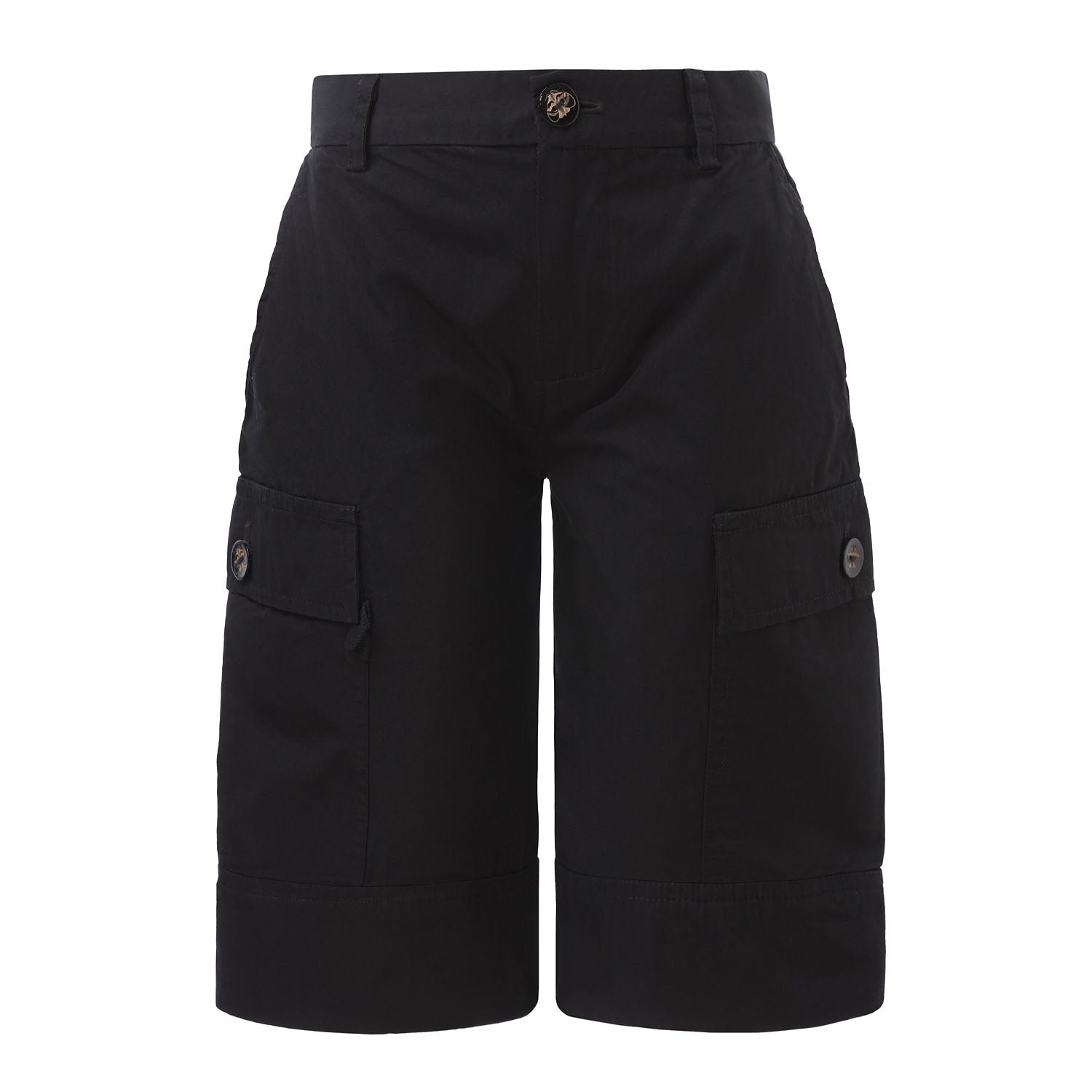 Infantium Victoria Kids Black Cargo Shorts für Kinder Schwarz Gr.104