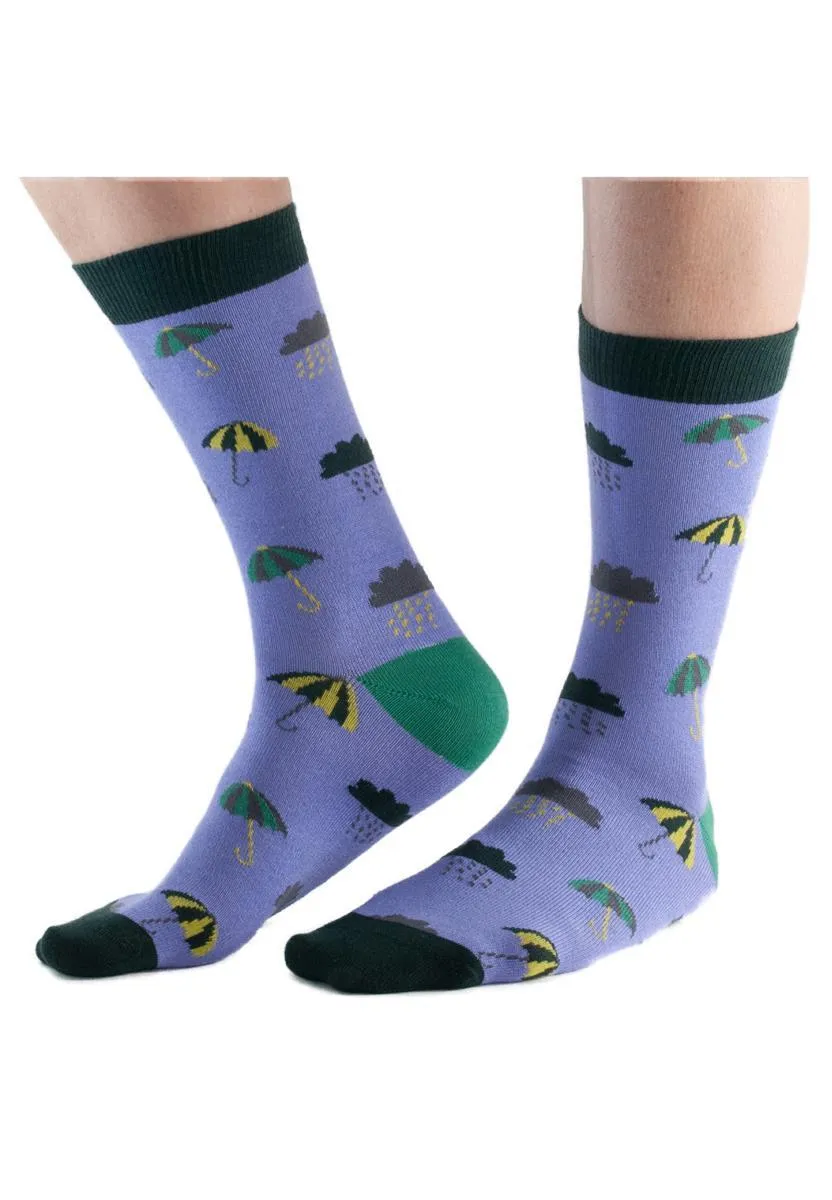 marlowe nature Rain Socken purple 35-41 Bambus Bio-Baumwolle