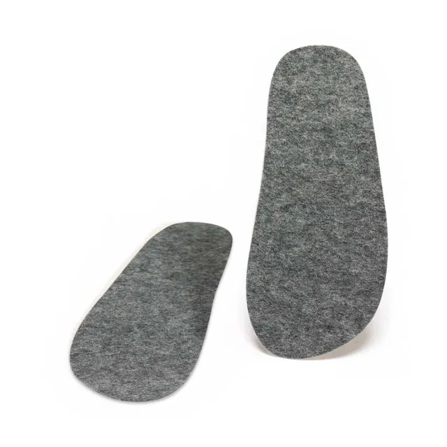 Pantolinos Zubehör BIO-Wollfilzsohle grau 3 mm