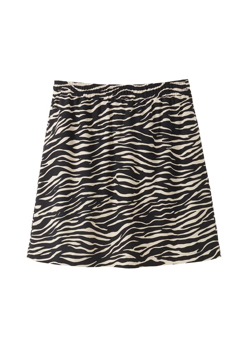 marlowe nature Zedoary Zebra Rock black Ecovero A-Linie