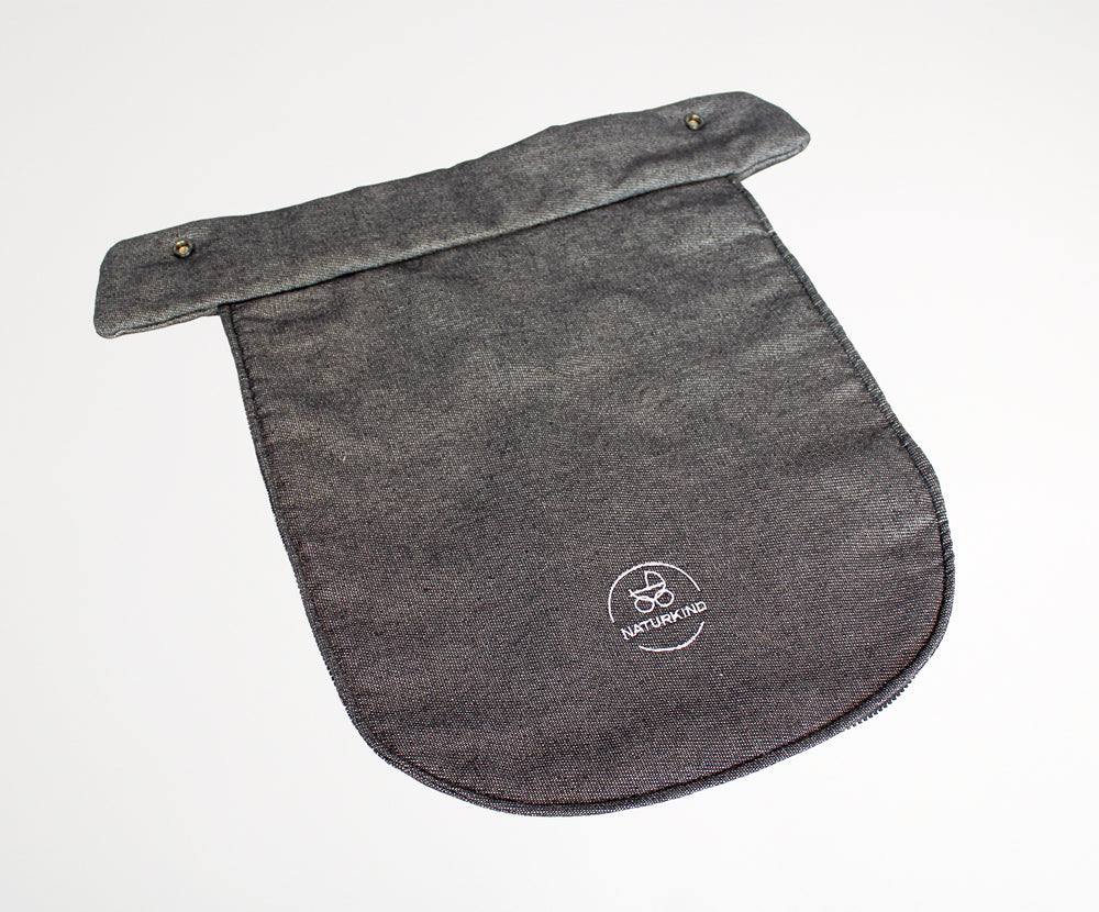 Naturkind Lux Babykorb Abdeckung Jade Bio-Stoff
