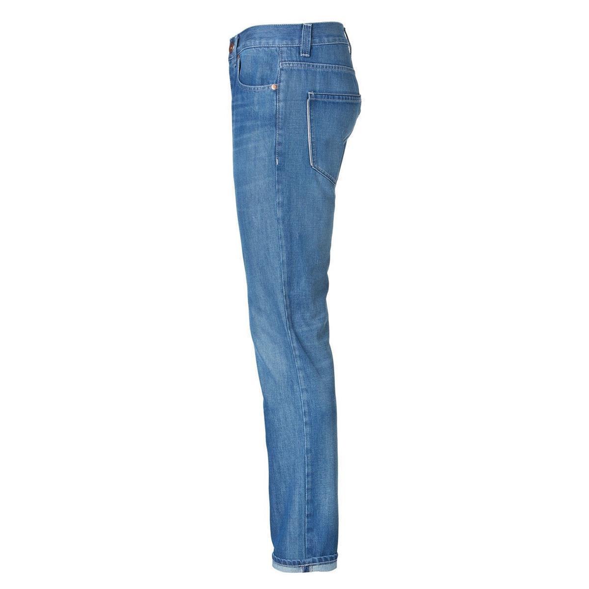 GoodSociety Viterbo Jeans Slim Straight kyanos Bio-Denim