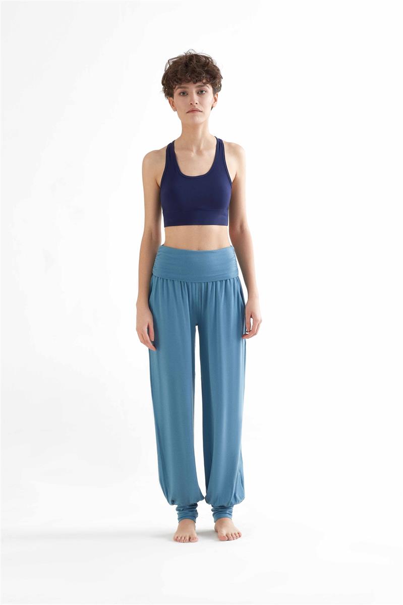Leela True North Yoga Pants Tencel atlantic blue M