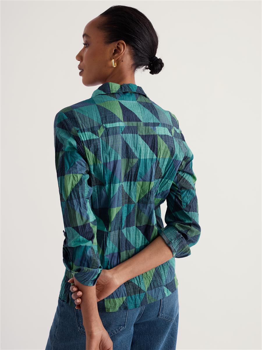 Marlowe Nature Larissa Bluse blanket geo estuary Bio