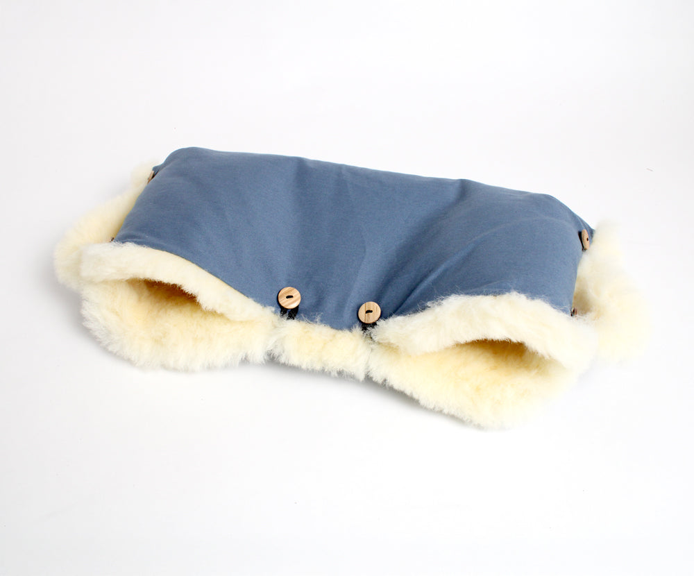 Naturkind Lammfell-Muff Kinderwagen Alpen-Lammfell