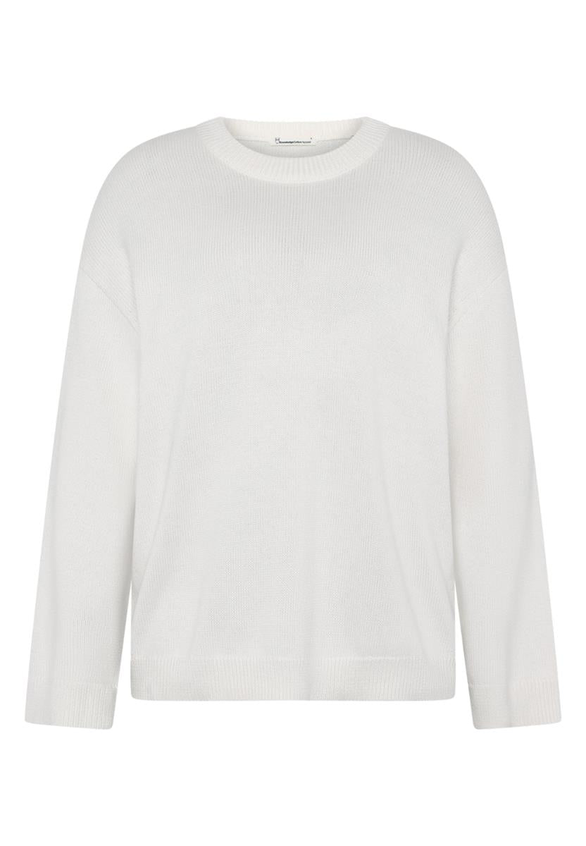 Marlowe Nature Cashmere Crew Neck Pullover egret M