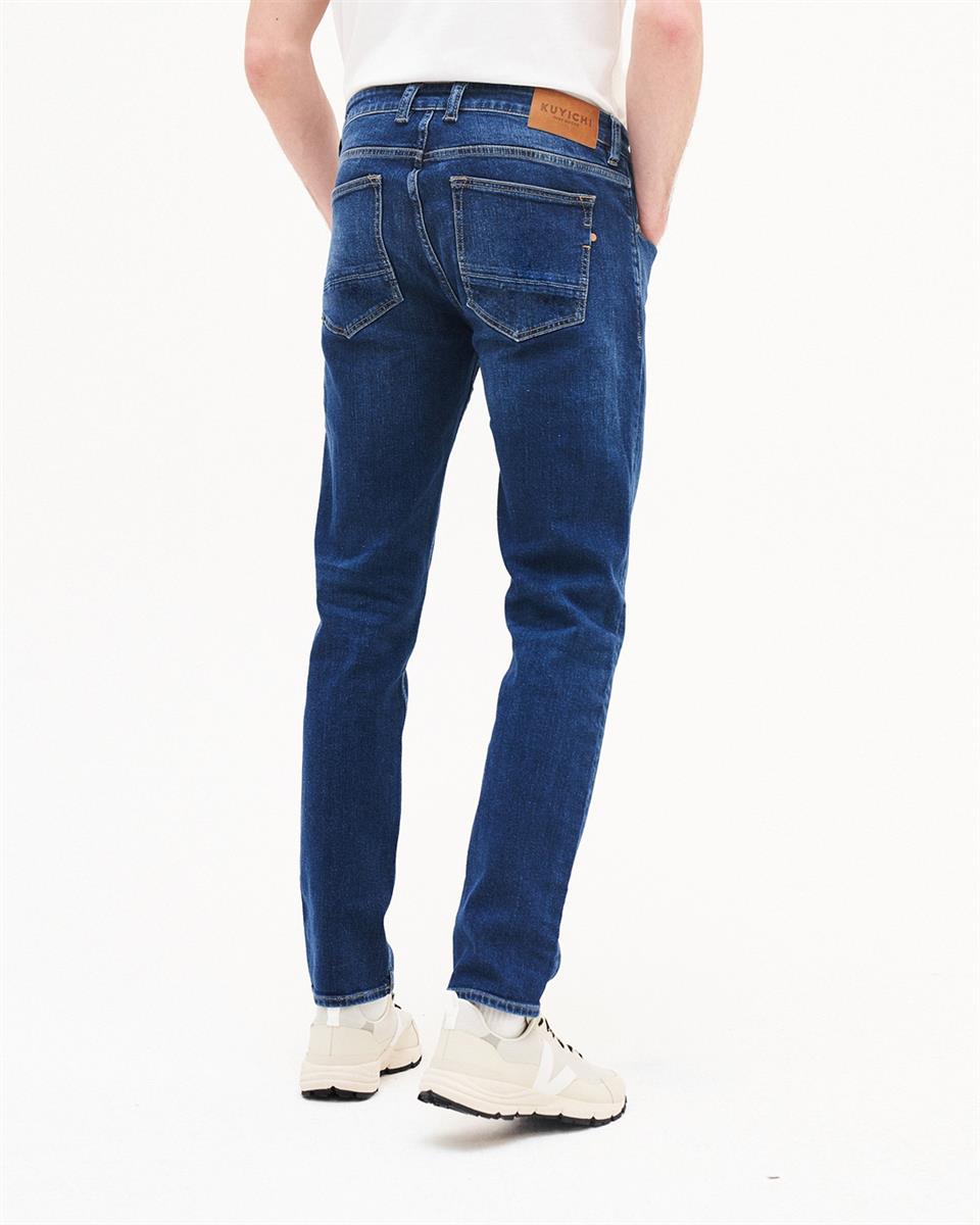 marlowe nature Jamie Slim deep blue Jeans deep blue Bio-Baumwolle