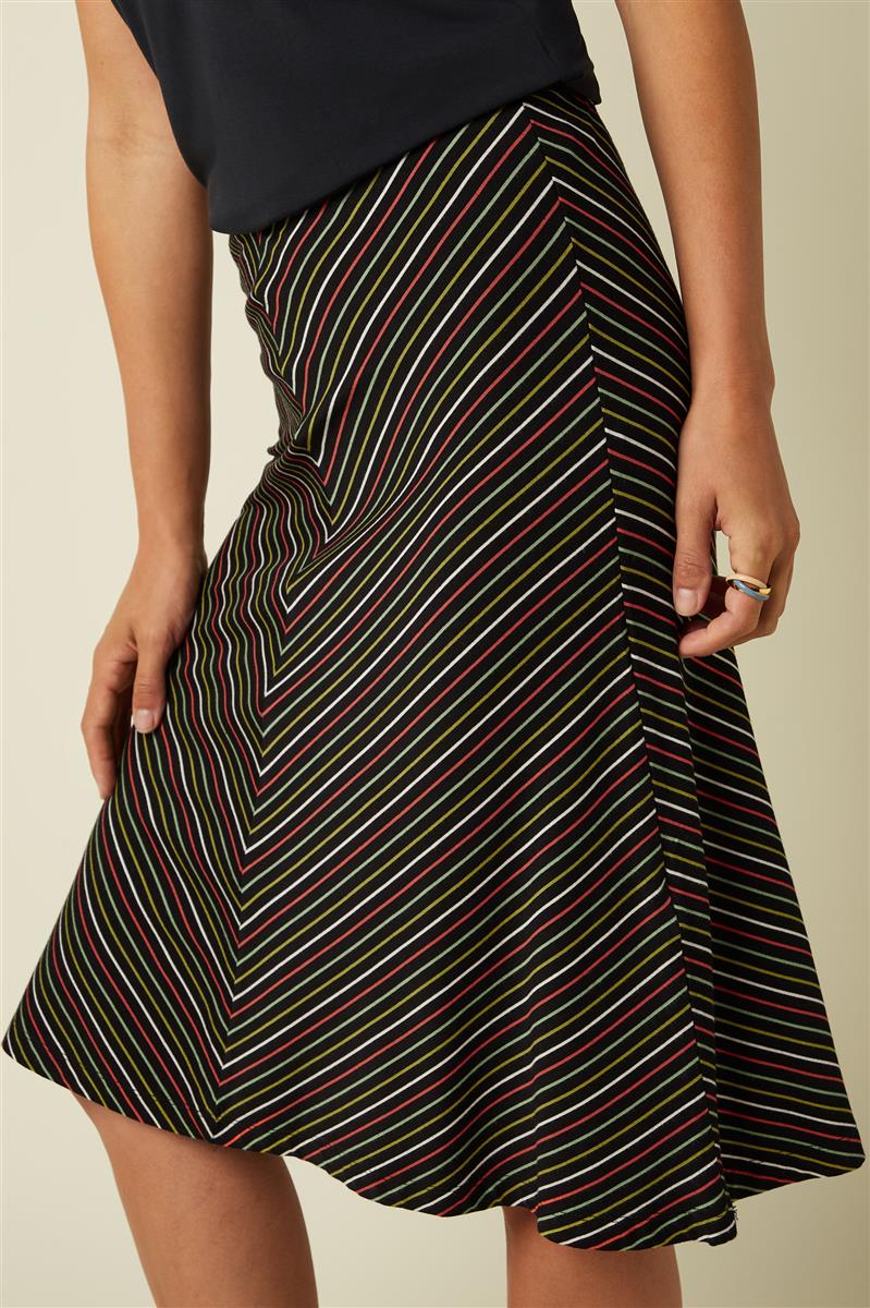 marlowe nature Juno Panel Rock Menchini Stripe black