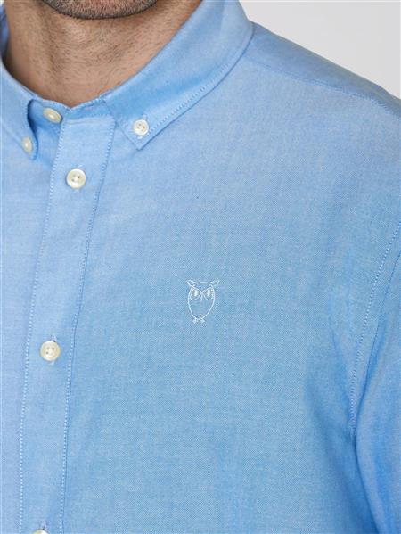 Marlowe Nature Harald Small Owl Oxford Hemd bright white M