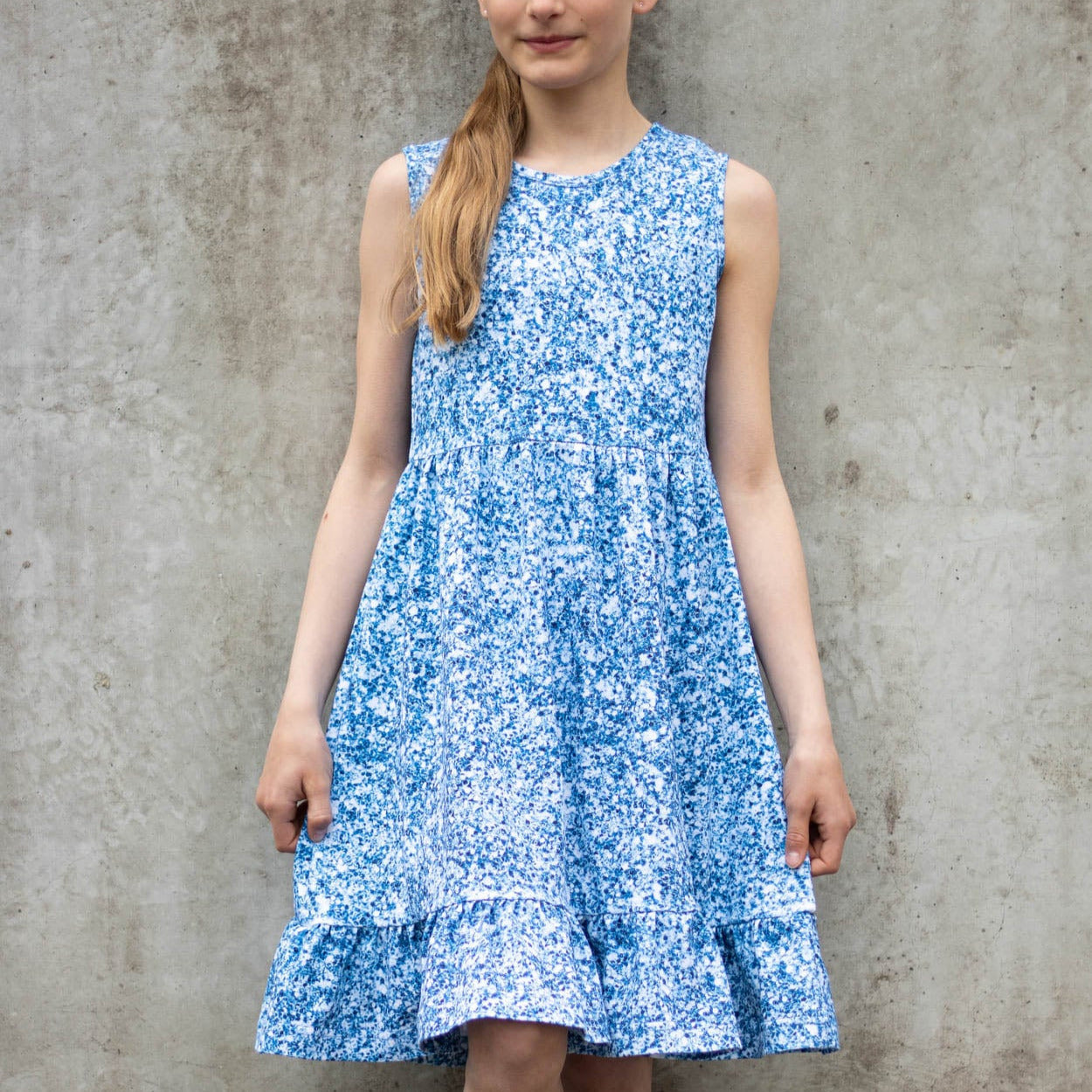 Moeve Design Marie-Louise ärmellos Kleid Schnittmuster Gr. 86-158