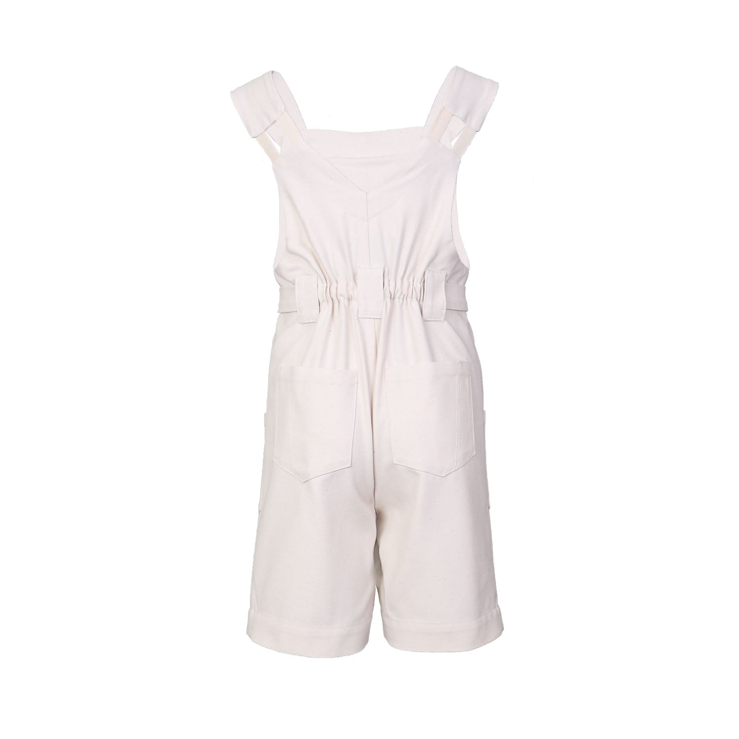 Infantium Victoria Hand-painted Overall Latzhose Weiß 104 Canvas