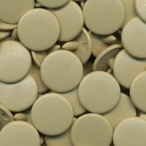 Kam Snaps B25 Druckknöpfe Tan Beige Matt 50 Sets