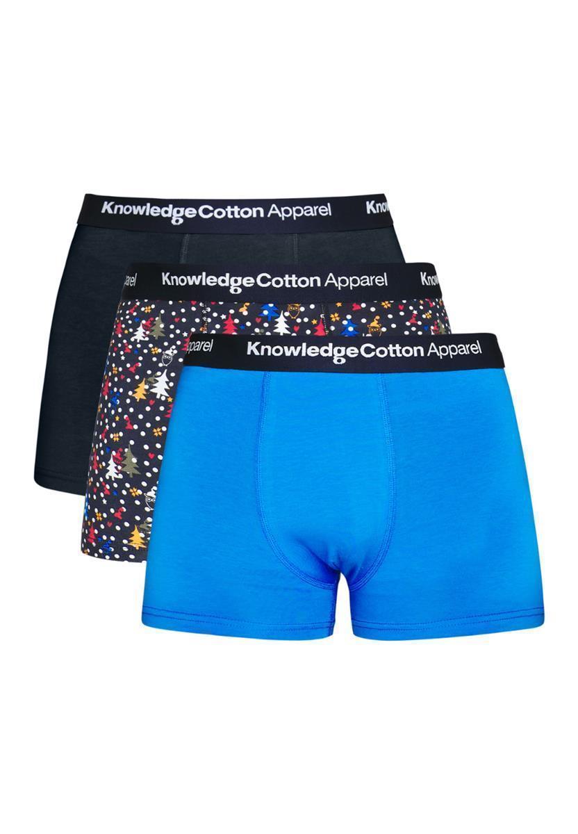 marlowe nature Christmas Underwear Boxer Brief 3er-Pack Bio-Baumwolle