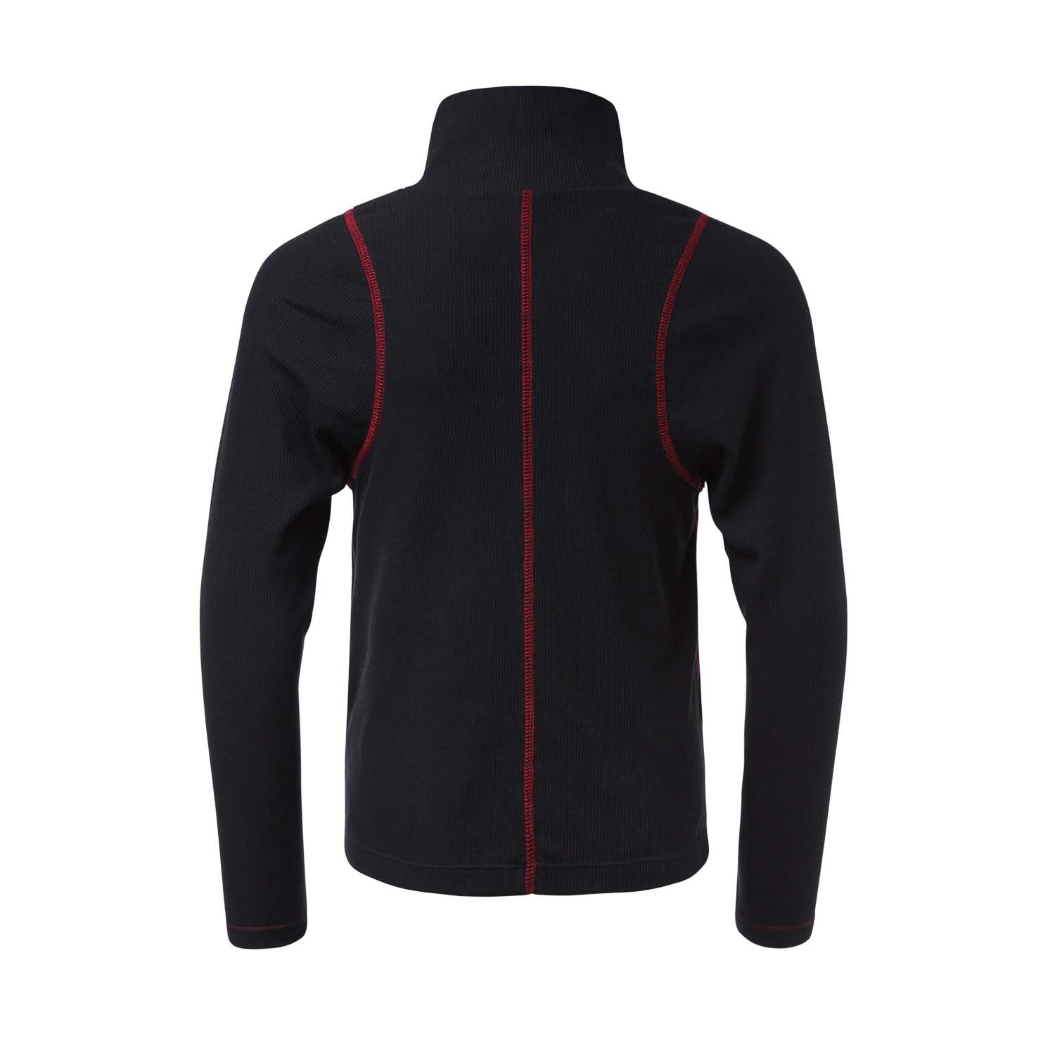 Infantium Victoria Kids Rollkragen Top Schwarz Langarm Gr.128 Stretch