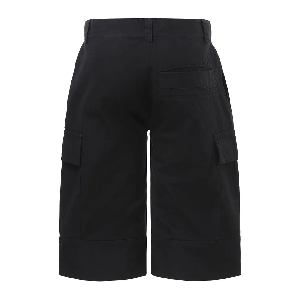 Infantium Victoria Kids Black Cargo Shorts für Kinder Schwarz Gr.104