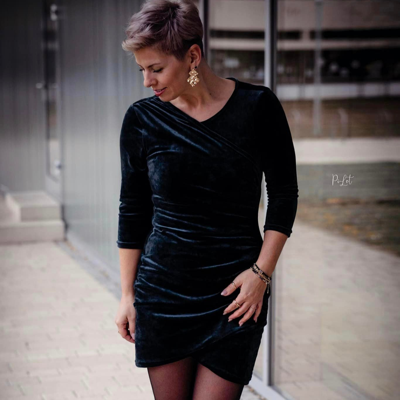 Moeve Design Kleid Soraya 32-48 Schnittmuster Jerseykleid