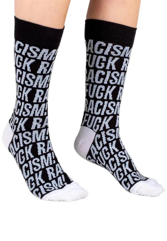 marlowe nature Sigtuna Socks Socken black fuck racism Bio 41-45