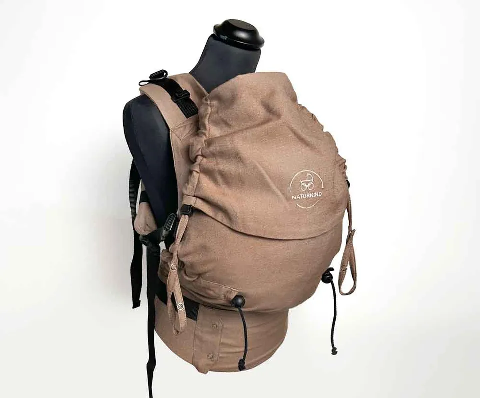 Naturkind Babytrage Preschooler Kleinkindtrage Jade Bio-Baumwolle