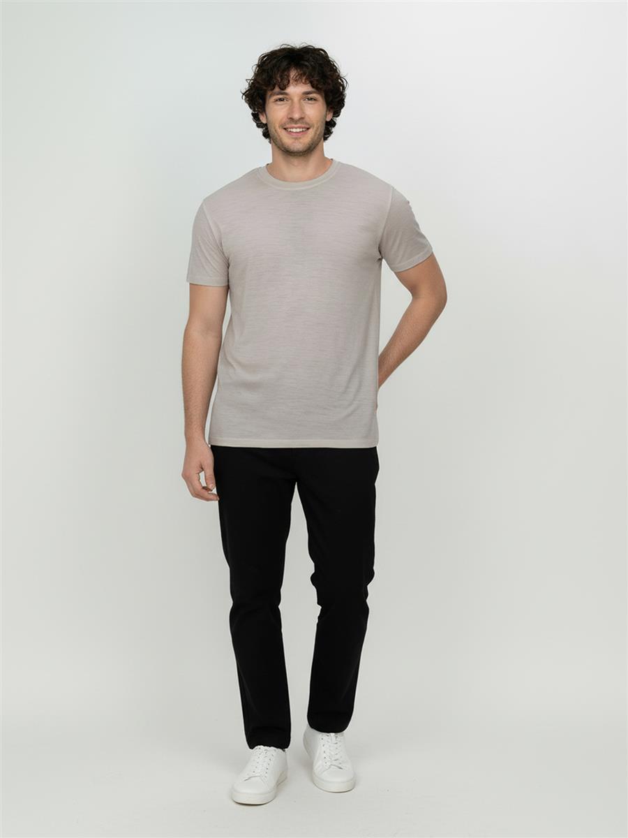 Greenbomb Basic Loom Merino-Shirt sandstone S