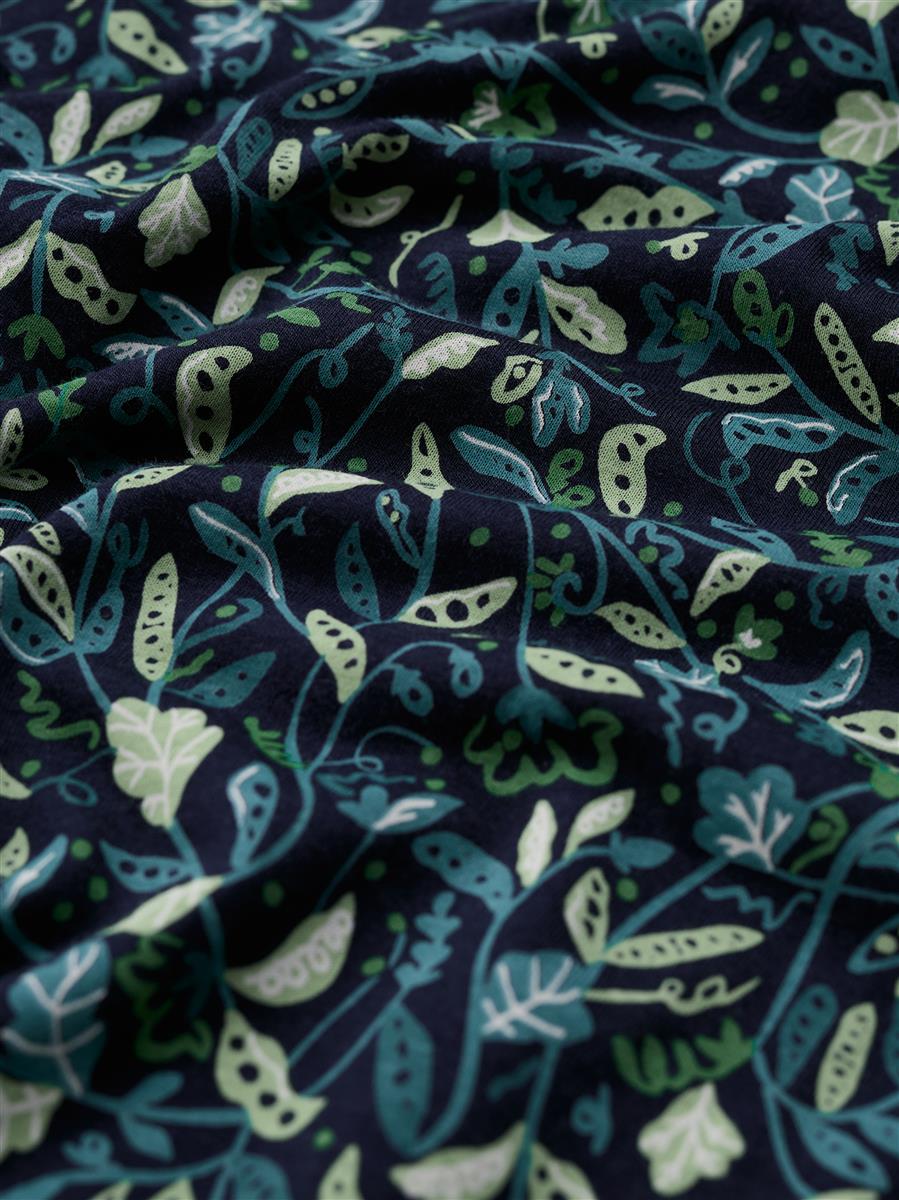 marlowe nature Kellow Top 3/4 Shirt garden peas maritime 38 floral