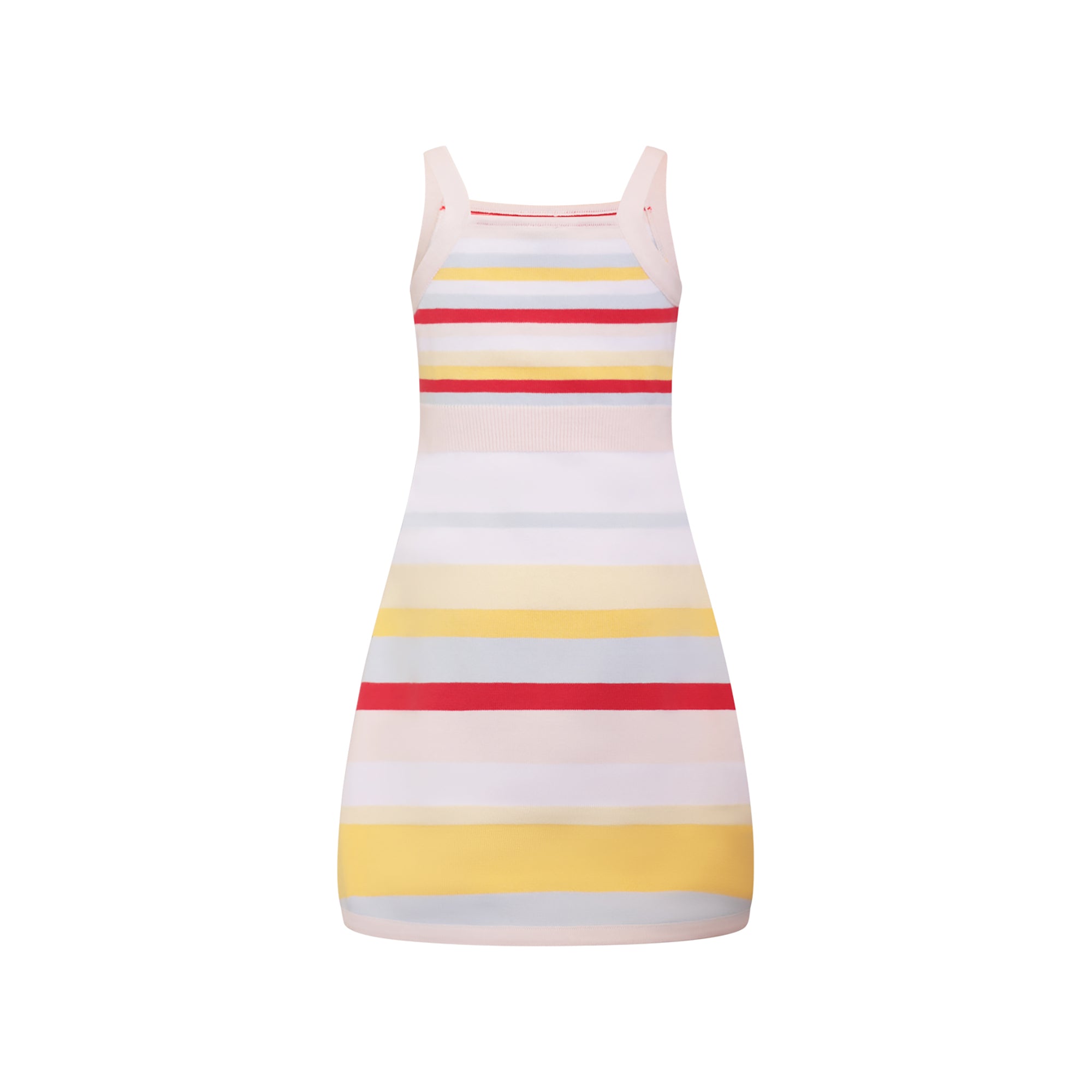 Infantium Victoria Striped Beach Dress Kleid blush 116 Bio-Baumwolle