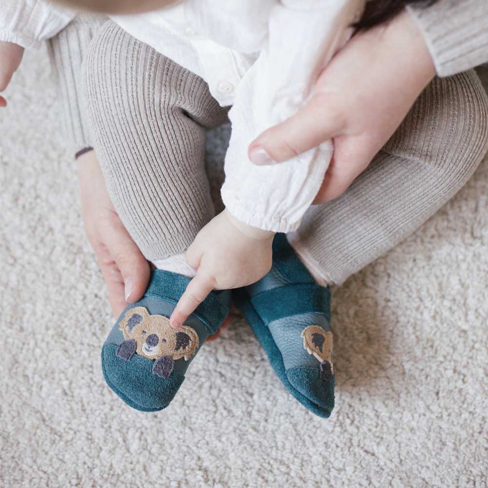 Pantolinos Koala Barfußschuhe paloma Naturleder