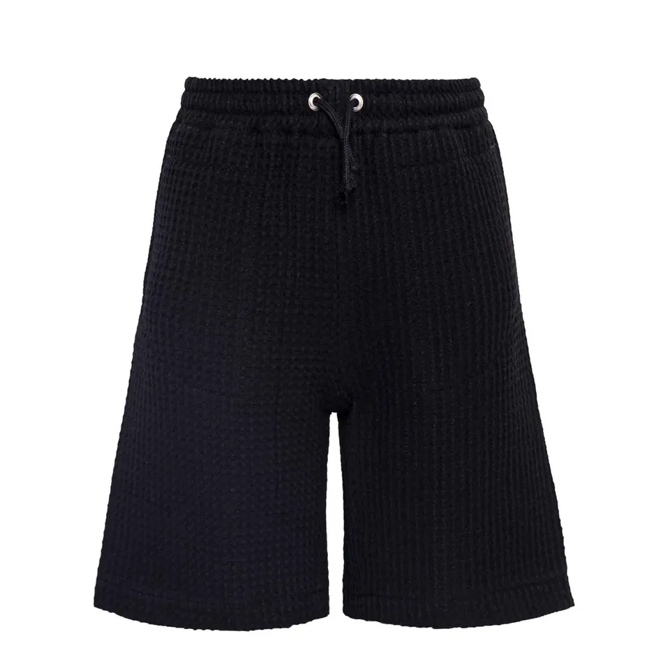 Infantium Victoria Waffle Shorts Kinder Bermuda Schwarz