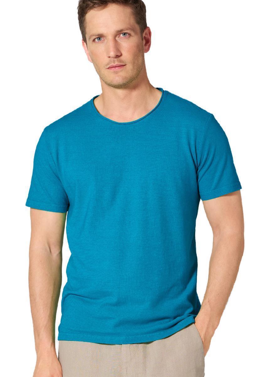 marlowe nature Tshirt Mit Rollsaum Shirt miami Hanf