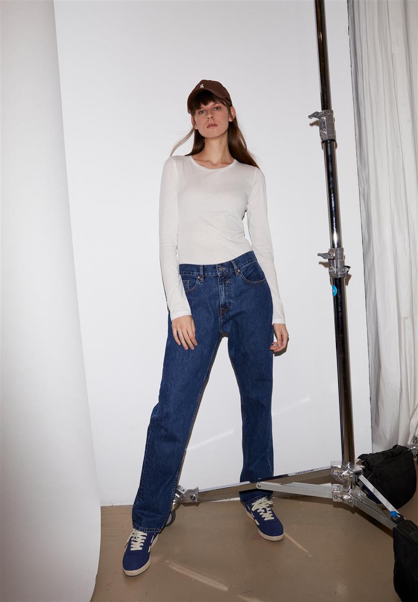 marlowe nature Enriccaa Soft Longsleeve night sky Bio-Baumwolle