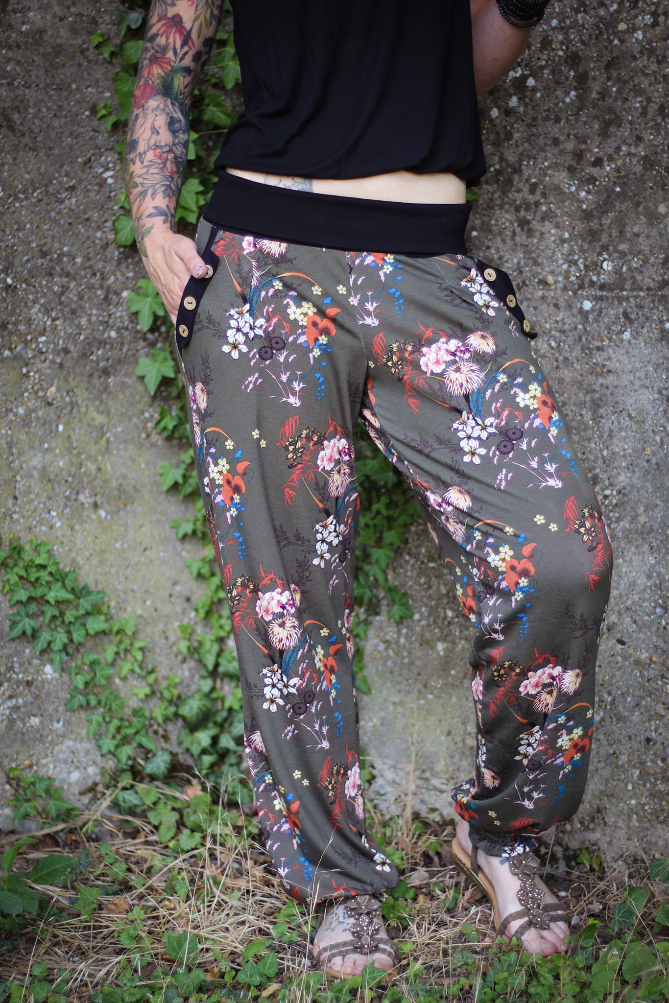 Schnittrebell Margo Hose Papierschnitt Gr. 34-54 Bauchbündchen