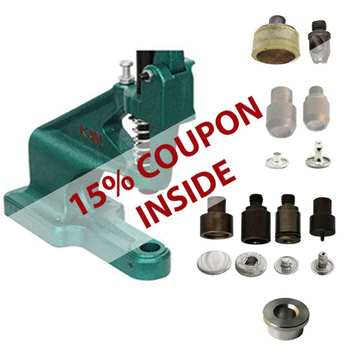 Kam Snaps Tools DK93 Presse Grün Nieten Snaps Bundle