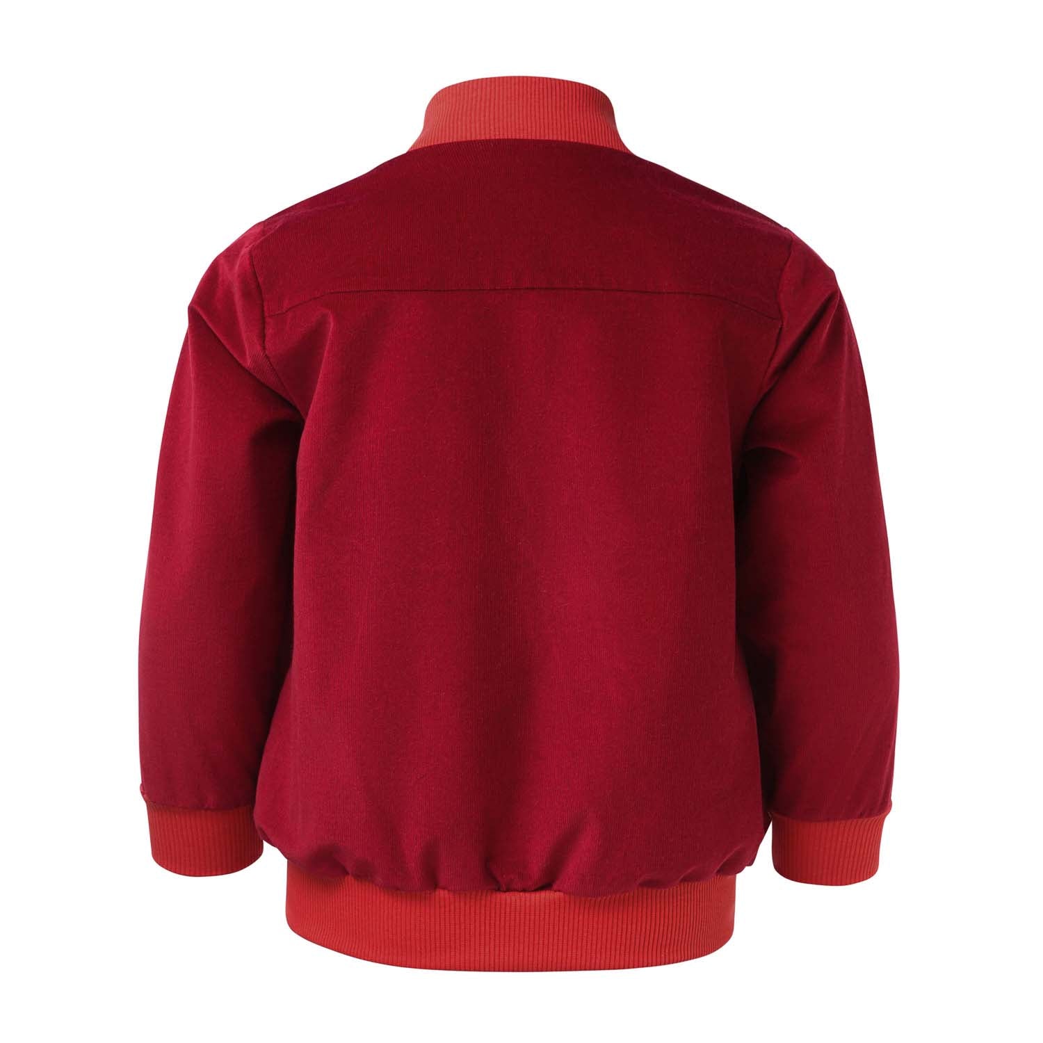 Infantium Victoria Red Velvet Blazer Sakko Rot Baumwolle