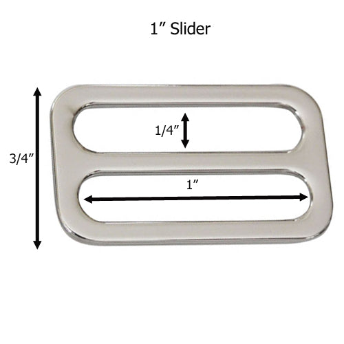 Kam Snaps Schieber Tri-Glide Schnalle 10er Pack für Taschengurt