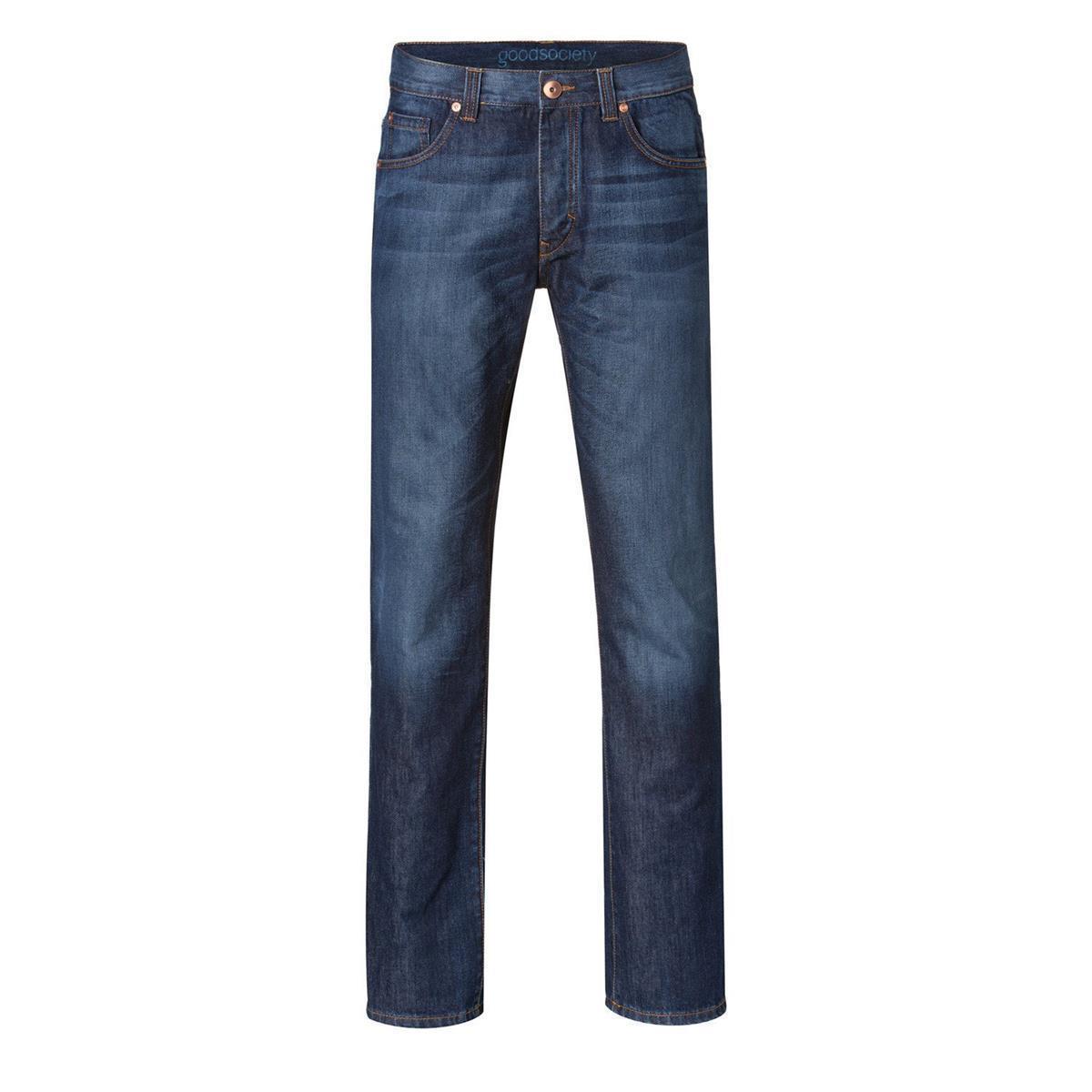 marlowe nature Jeans Milano Straight Herrenjeans raw Bio-Denim