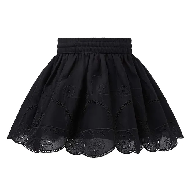 Infantium Victoria Steampunk Lace Rock schwarz 68 Baumwolle